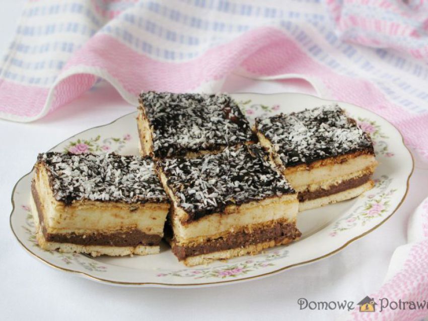 Ciasto z kaszy manny bez pieczenia Ciasto z kaszy manny bez pieczenia