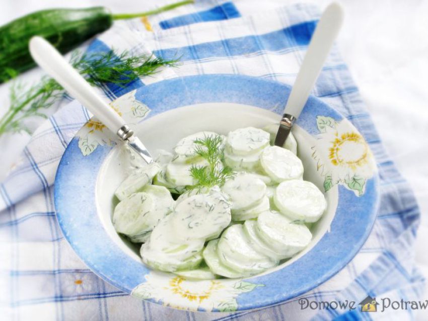 Mizeria z ogórków Mizeria z ogórków