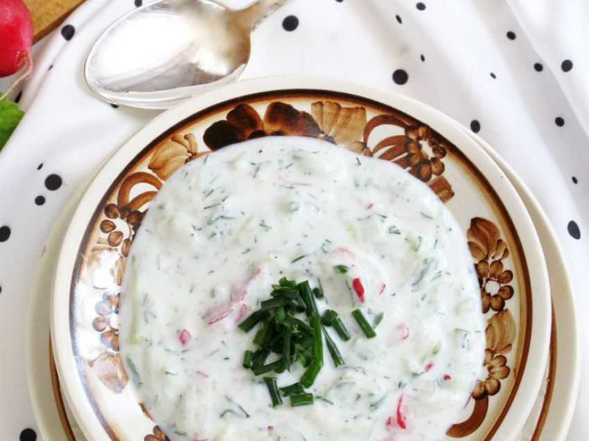 Chłodnik z ogórków Chłodnik z ogórków