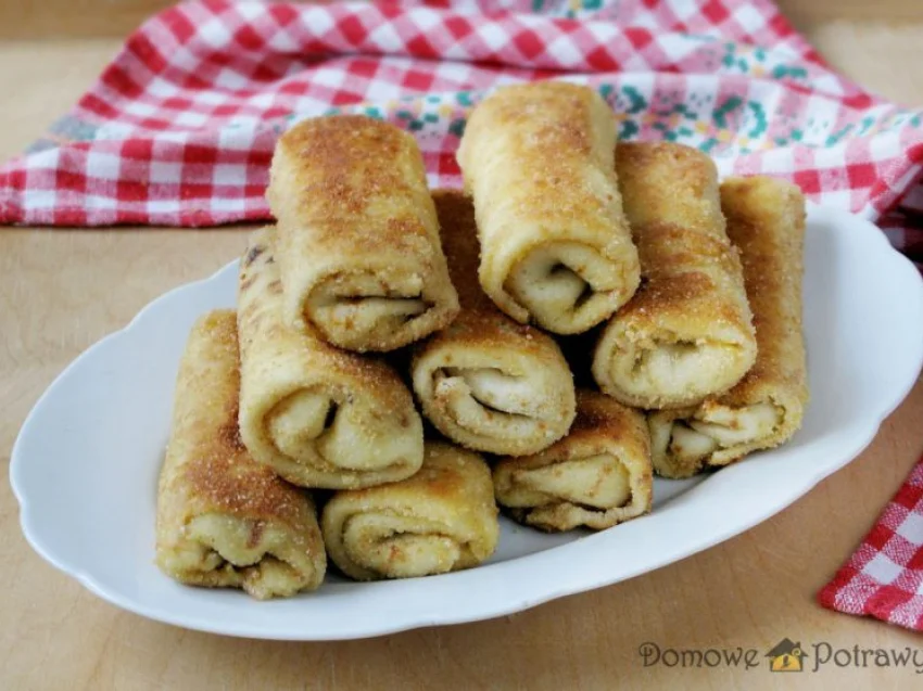 Krokiety z kapustą i pieczarkami Krokiety z kapustą i pieczarkami