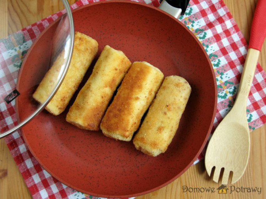 Krokiety z brokułami, parówką i kukurydzą Krokiety z brokułami, parówką i kukurydzą