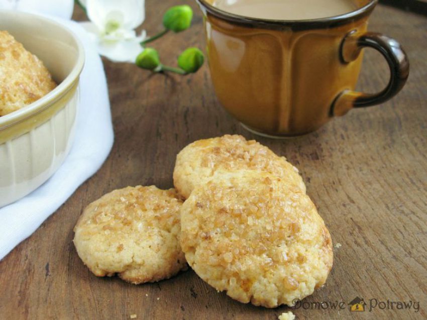 Kruche ciastka z cukrem Kruche ciastka z cukrem