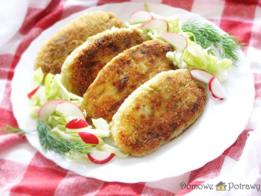 Kotlety ziemniaczane z kapustą młodą Kotlety ziemniaczane z kapustą młodą