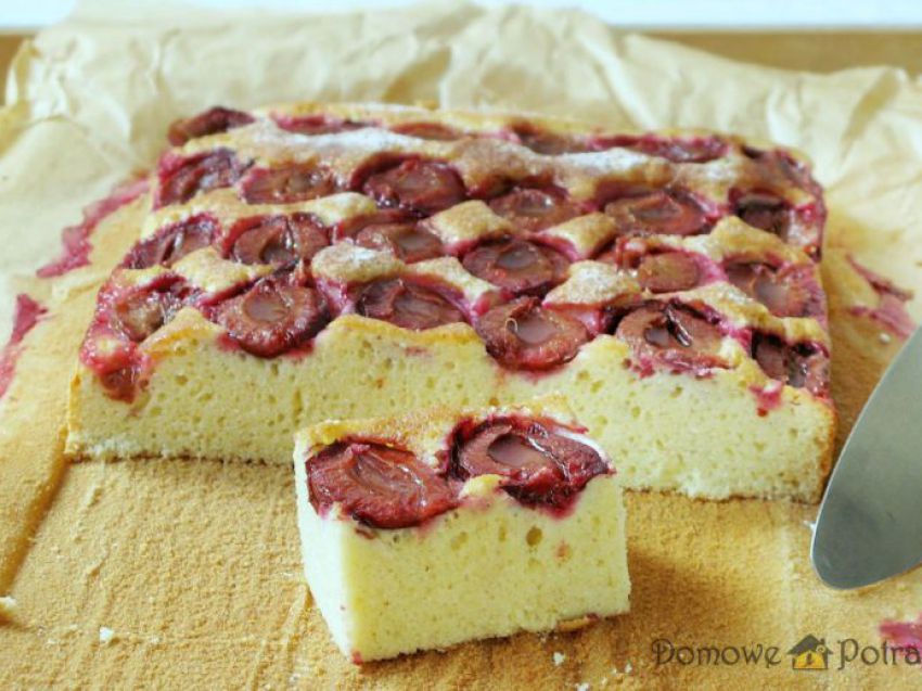 Placek ze śliwkami Placek ze śliwkami