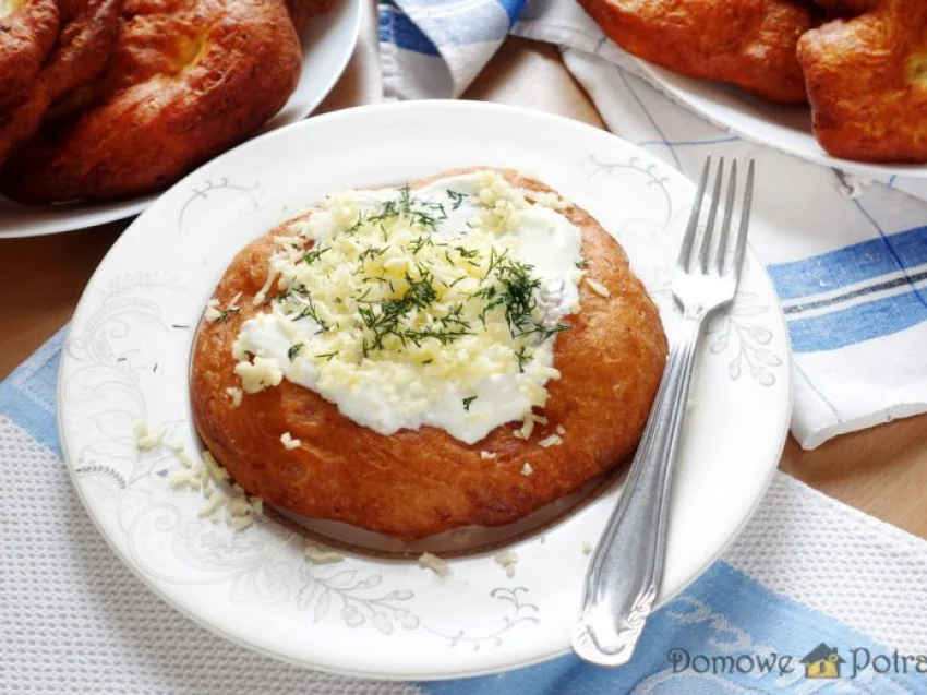 Langosze - węgierskie placki Langosze - węgierskie placki