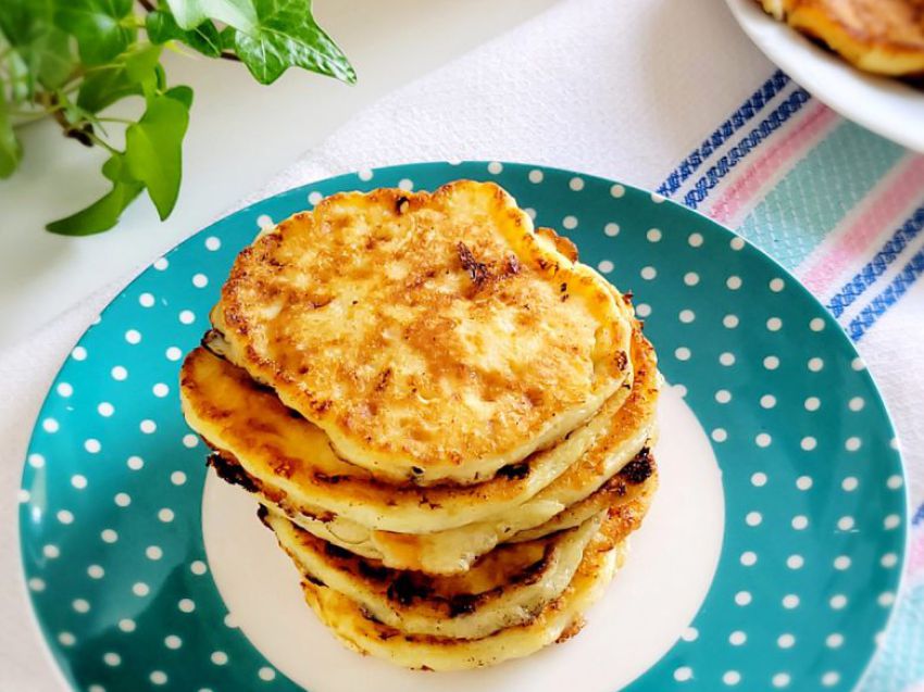 Placuszki z serka wiejskiego Placuszki z serka wiejskiego