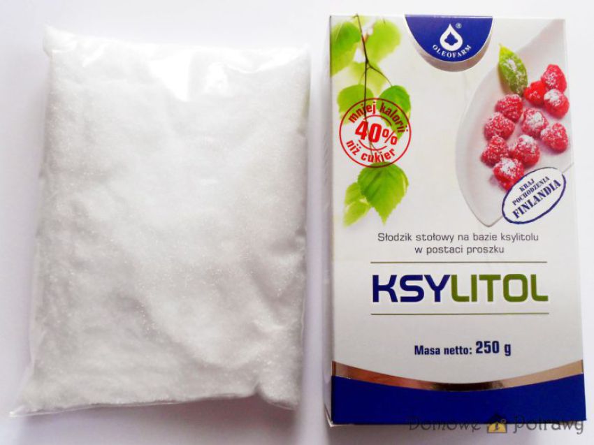 Ksylitol - zdrowa słodycz Ksylitol - zdrowa słodycz