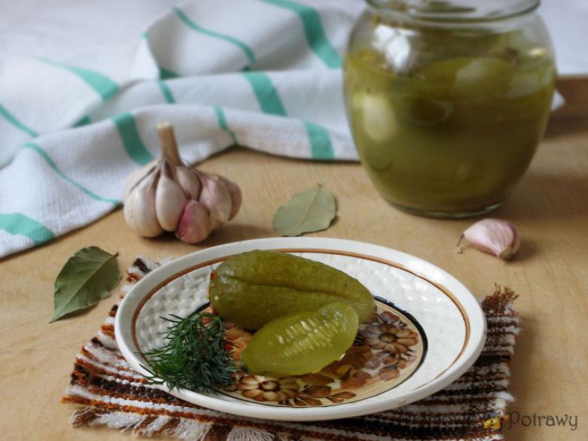 Domowe ogórki kiszone Domowe ogórki kiszone