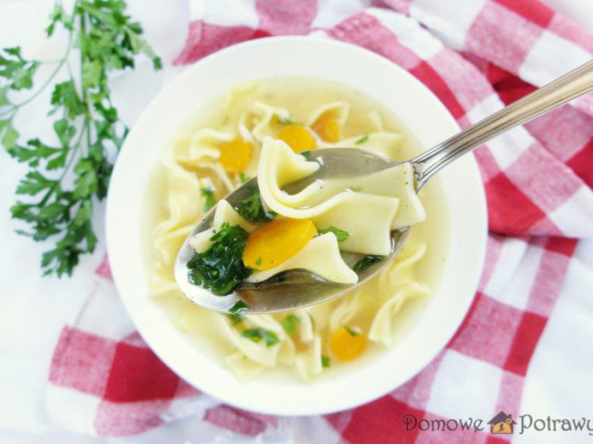 Domowy rosół z kaczki Domowy rosół z kaczki