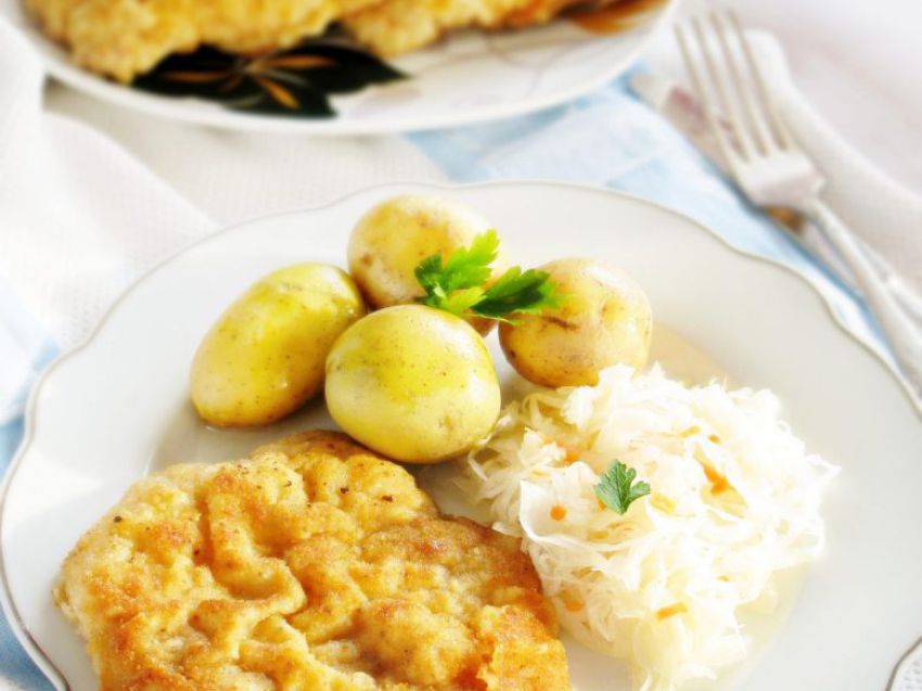 Idealny kotlet schabowy Idealny kotlet schabowy