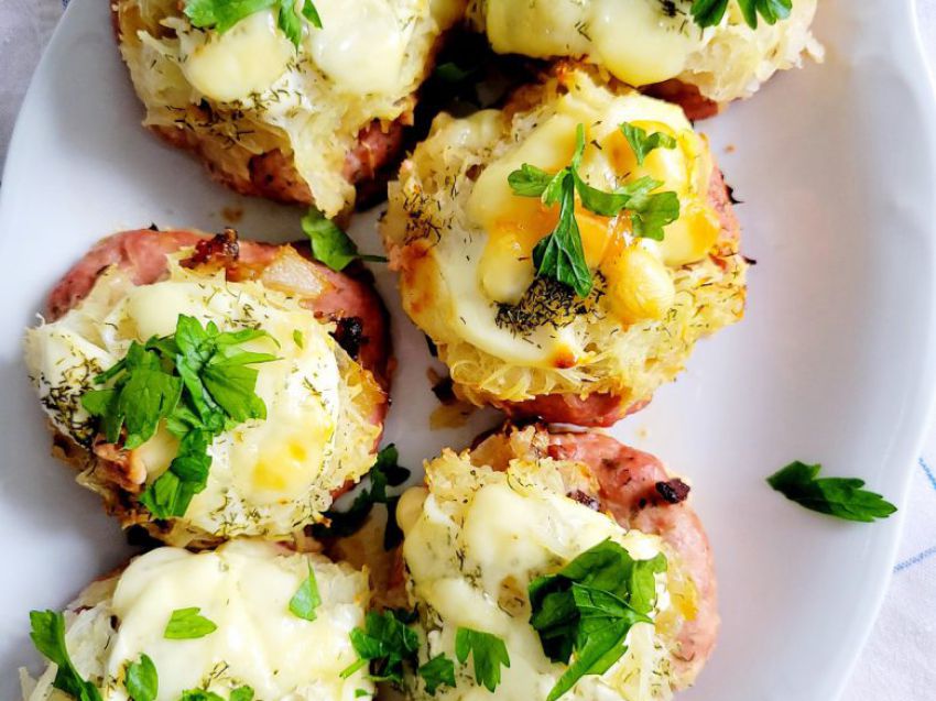 Kotlety mielone zapiekane z piekarnika Kotlety mielone zapiekane z piekarnika