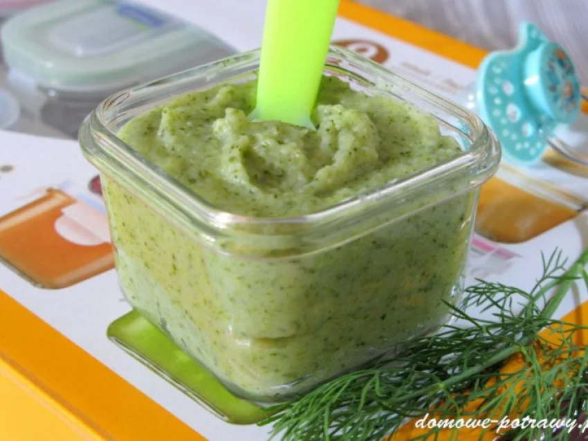 Zupka brokułowo-ziemniaczana dla małych dzieci Zupka brokułowo-ziemniaczana dla małych dzieci