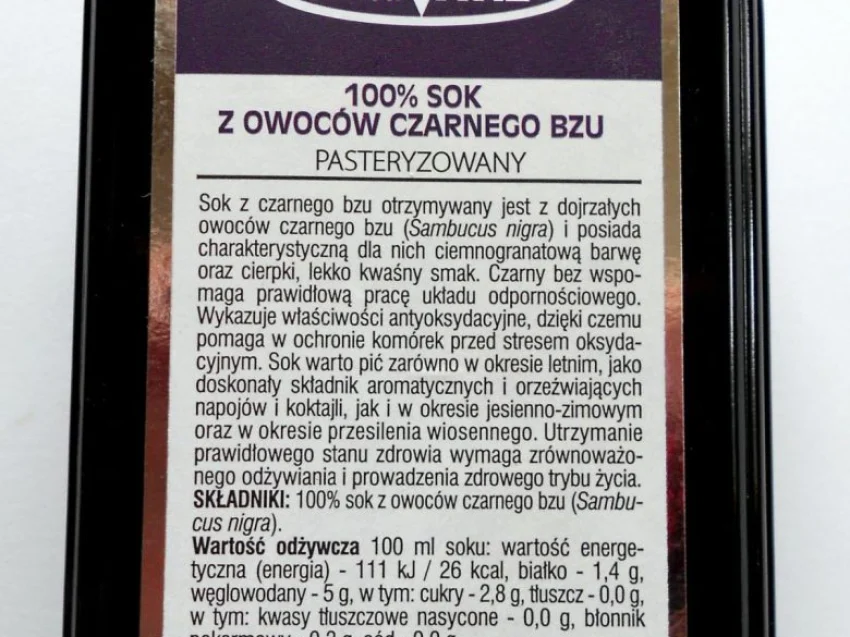 Sok z owoców bzu czarnego sambuVital Oleofarm Sok z owoców bzu czarnego sambuVital Oleofarm