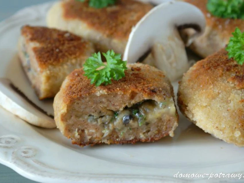 Kotlety mielone z pieczarkami Kotlety mielone z pieczarkami