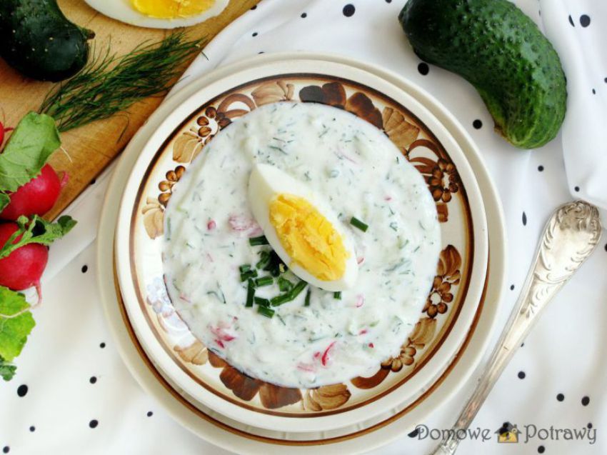 Chłodnik z ogórków Chłodnik z ogórków