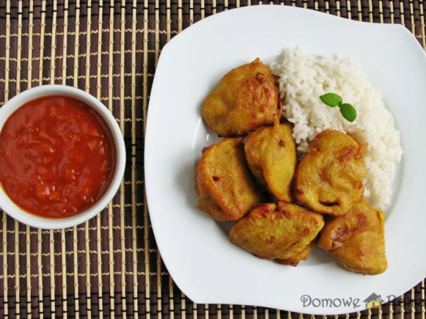 Kurczak w cieście curry Kurczak w cieście curry