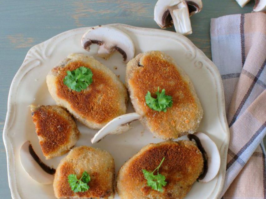 Kotlety mielone z pieczarkami Kotlety mielone z pieczarkami