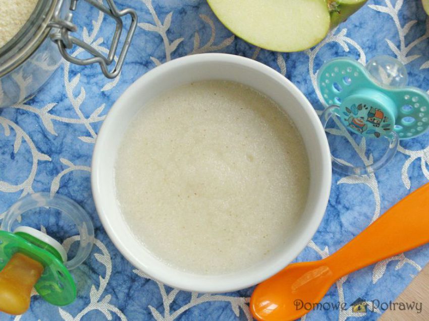 Kasza manna dla niemowlaka Kasza manna dla niemowlaka