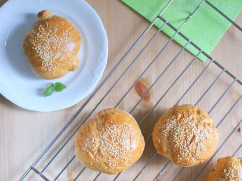 Bułki pszenno-orkiszowe Bułki pszenno-orkiszowe