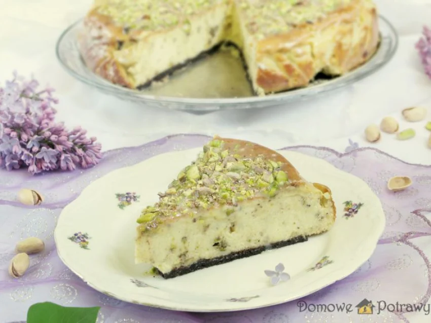 Sernik pistacjowy Sernik pistacjowy