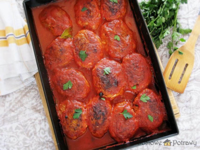 Gołąbki bez zawijania w piekarniku Gołąbki bez zawijania w piekarniku