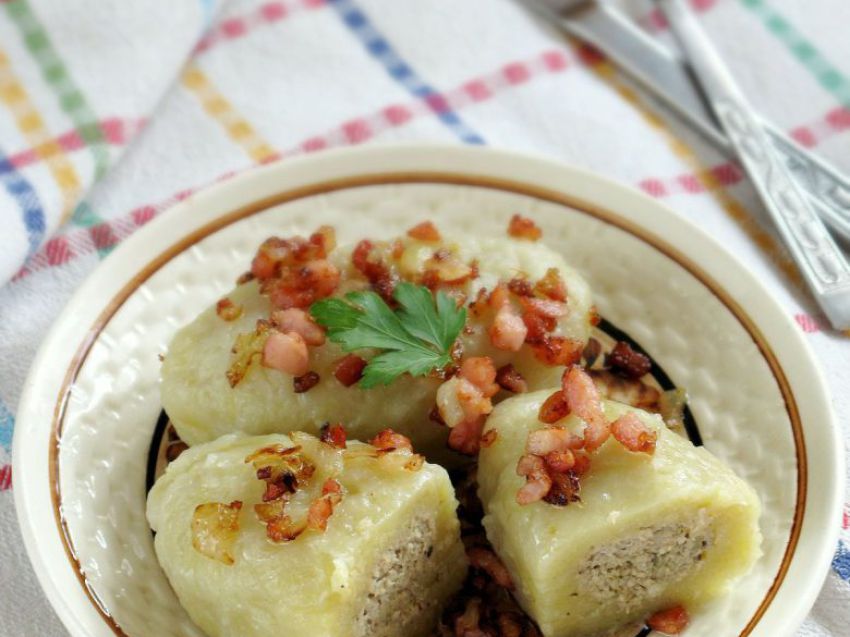 Kartacze z mięsem Kartacze z mięsem