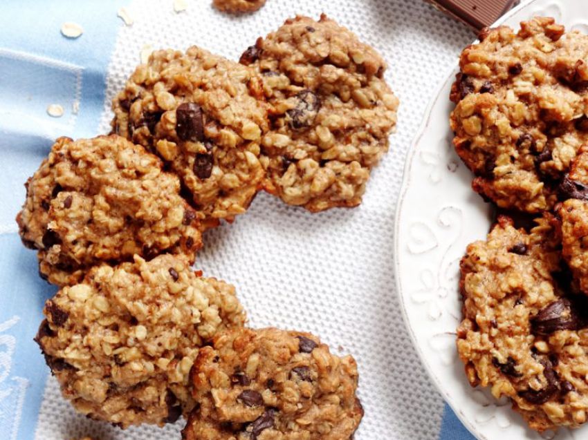 Ciasteczka owsiane z czekoladą Ciasteczka owsiane z czekoladą