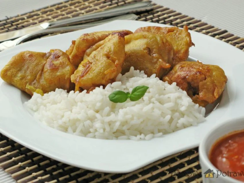 Kurczak w cieście curry Kurczak w cieście curry