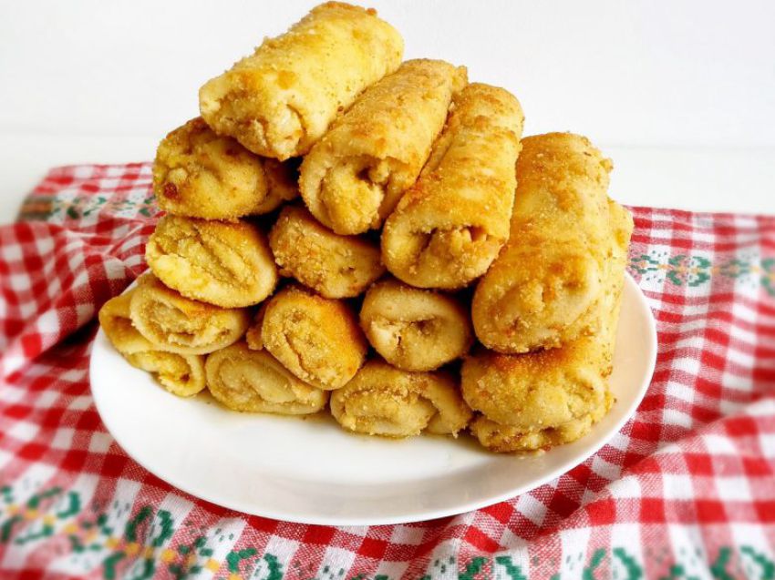 Krokiety z pieczarkami i serem Krokiety z pieczarkami i serem