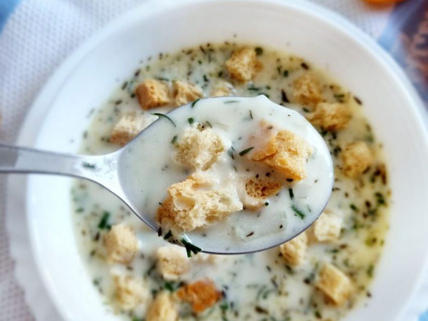 Zupa serowa z serków topionych Zupa serowa z serków topionych