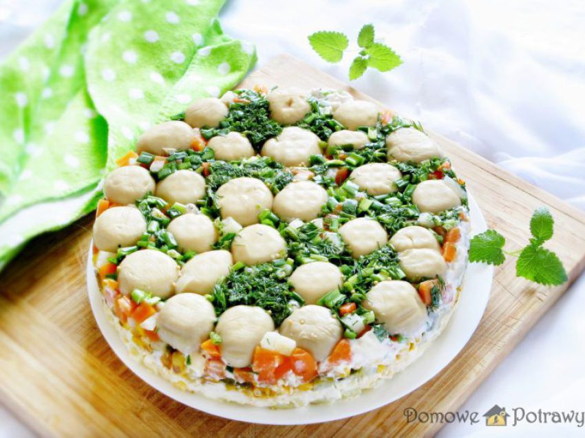 Sałatka leśna polana Sałatka leśna polana