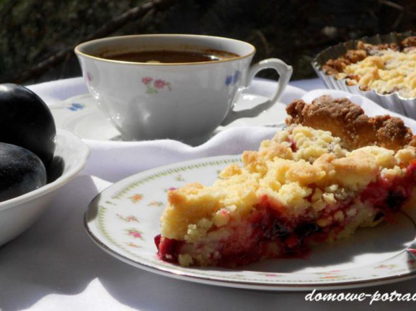 Tarta ze śliwkami Tarta ze śliwkami