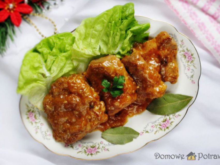 Łopatka duszona w sosie własnym Łopatka duszona w sosie własnym