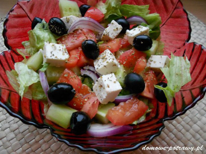 Sałatka grecka Sałatka grecka