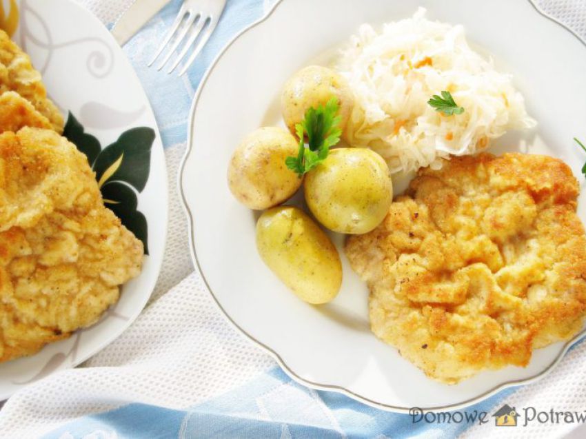 Idealny kotlet schabowy Idealny kotlet schabowy