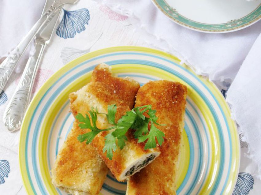 Krokiety z pieczarkami Krokiety z pieczarkami