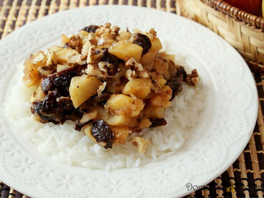 Ryż z jabłkami Ryż z jabłkami