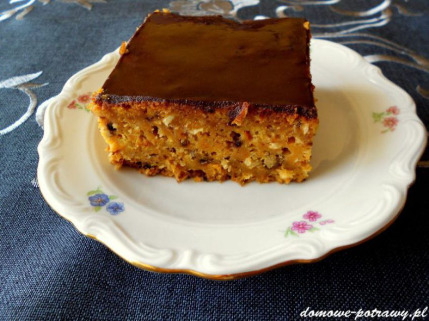 Ciasto dyniowe z orzechami Ciasto dyniowe z orzechami