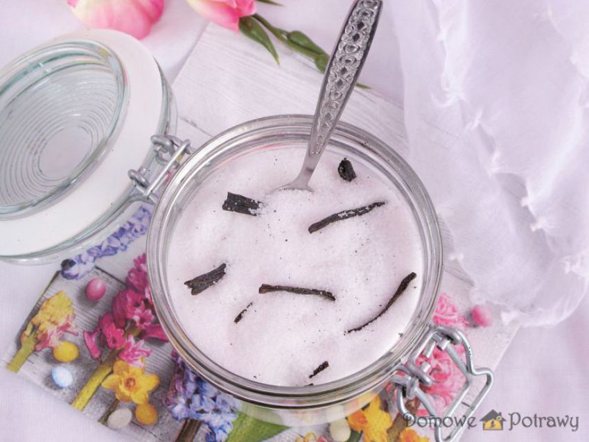 Domowy cukier waniliowy Domowy cukier waniliowy