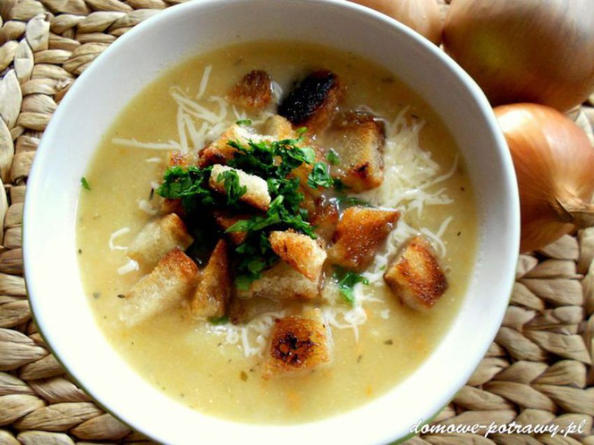 Zupa-krem cebulowa Zupa-krem cebulowa