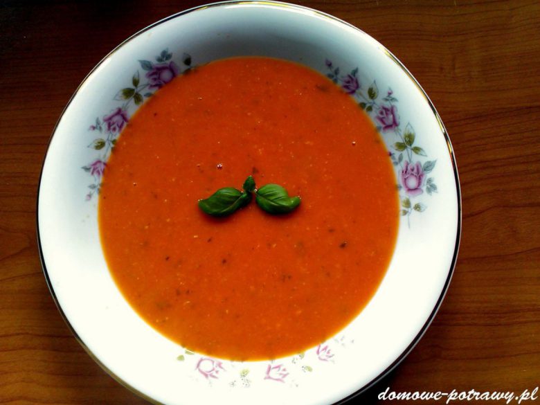 Zupa-krem z pomidorów