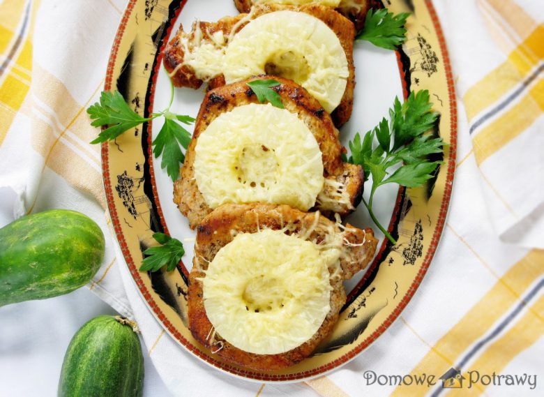 Kotlety z ananasem i serem (po hawajsku)