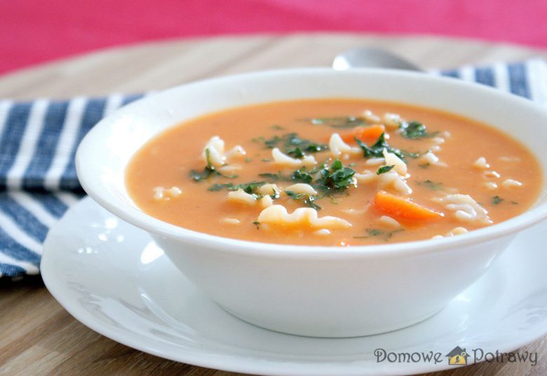 Zupa pomidorowa bez kostki rosołowej