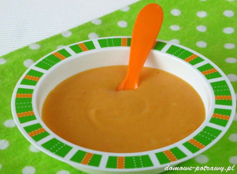 Zupka ziemniaczano-marchewkowa dla małych dzieci