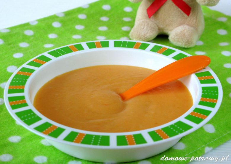 Zupka ziemniaczano-marchewkowa dla małych dzieci